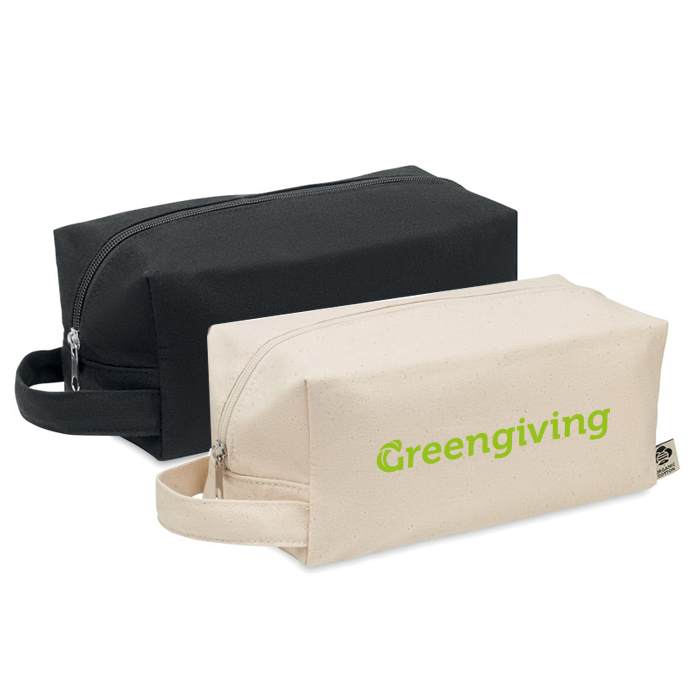 Canvas washbag | Eco promotional gift